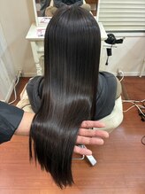 ヘアーアンドスパ アン コントゥール(hair&spa an contour) 【半年後もキレイをキープ】酸性縮毛矯正で自慢のツヤ髪創り！