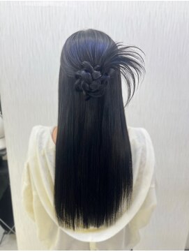 カチモリヘア/お呼ばれヘア/韓国ヘア