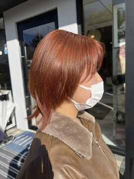 オレンジブラウン