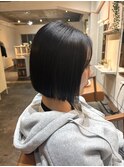 前下がりボブ