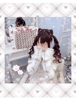 新宿コットン(cotton hair)&nbsp;立体猫耳ツインテール