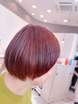 ヘアーアンドビューティーショップ エボルティー(hair&beauty shop EvoLuty)&nbsp;白髪染めなしピンクカラー