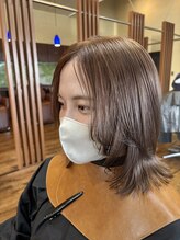 ヘアースタジオ グロース(HAIR STUDIO growth) カット+潤艶リカバリーカラー