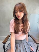 リベルテ(LIBERTE)&nbsp;LIBERTE銀座レイヤーカット×マロンブラウン