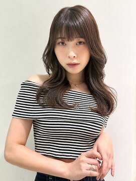 オーロ 塚口店(ORO) 20代30代40代グレージュデザインカラーレイヤーハッシュカット