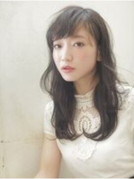 グッドフェローズ キタホリエ(GoodFellas kitahorie) ラフロングのエアウェーブ☆うぶバング☆