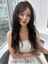 エアー 青山(AIR) 美髪レイヤーカット/顔まわりレイヤー/くびれミディアムレイヤー