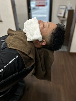 スタート(START)の写真/【極上の癒やし】女性も施術できるほどソフトなタッチで、目の下や耳周りの細かい産毛まで優しくケア