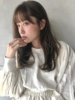 エル 横浜 ウエスト(eL 横浜 west) 髪質改善 美髪 小顔見え 前髪あり 艶髪 韓国風ヨシンモリロング