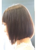 プレミアムGRATSストレート&鉄板前さがりボブ