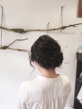 ヘアセットサロンエッジ(Edge) 浴衣ゆるふわアップヘア