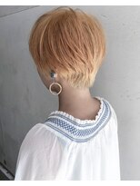 ヘアーアンドアトリエ マール(Hair&Atelier Marl)&nbsp;【Marl】ブロンドカラーのハンサムショート♪