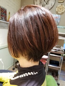 ロッキンヘアー(Rockin' hair) ショートボブ　ボブ　ショート　小顔