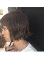 ナンバー(number+)&nbsp;【number】切りっぱなしボブスタイル