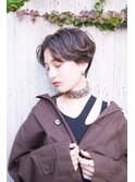 kate大宮 ダークチョコブラウン×大人ベリーショート