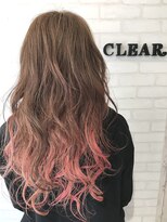 ヘアーアンドメイククリアー(Hair&Make CLEAR) ピーチインナーグラデーション