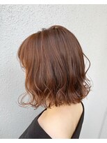 カプア 仙台駅前店(Kapua)&nbsp;切りっぱなしオレンジカラー/テラコッタ/10代20代人気/春カラー