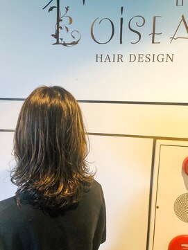 ロワゾ ヘア デザイン(L'OiSEAU HAIR DESIGN) ウルフカットパーマカラー