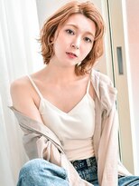 イリーブ(elieve) ショートボブ・ボブで愛され柔らかシアベージュカラー