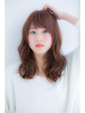 ラフ フロム ガーデン(Laf from GARDEN) 寺尾拓巳 大人かわいいオリーブアッシュくびれヘアミディアム