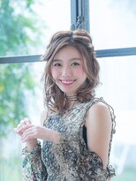 オーブ ヘアー ライブス 仙川店(AUBE HAIR RIVES)&nbsp;【無造作】カジュアル編み込みスタイル♪