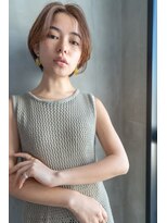 オースティン 門前仲町(AUSTIN)&nbsp;前髪かき上げイメチェンイヤリングカラーラベンダーカラーくびれ