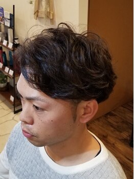 ヘアーグロースフォーメン(HAIR GROWTH for men)の写真/【玉造駅徒歩3分】スピーディーな完全マンツーマン施術！ON/OFF決まるスタイルに♪また来たくなるサロン◎