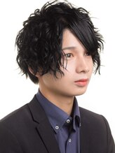 スタジオノールス(hairmake & photo STUDIO NORLUSS) パーマ風メンズヘアセット