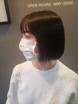 ペネロープ(Penelope) 【新宿penelope】ノンブローカット ミニボブ! 遠藤至