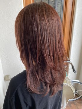 パディントン(Paddington) ふんわりレイヤー♪チェリーピンクでガーリーミディアム☆