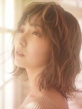 カペリベラグラマラス CapelliBellaGLAMOROUS ミディアムボブ/くせ毛風ボブ/20代30代【カペリベラグラマラス】