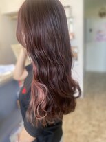 ウィズ ANNEX店(With)&nbsp;【with annex店 稲田】ピンク×パープル×イヤリングカラー