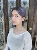 ダブルカラーで叶える発色*パールパープル