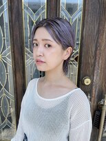 ２丁目３番地美容室&nbsp;ダブルカラーで叶える発色*パールパープル