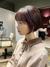 マヤ 和戸店(MYA) ゆとりのあるショートボブ