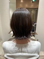 ビオラバイフーガ 綱島(Viola by FUGA)&nbsp;肩上ボブ＊切りっぱなしボブ＊外ハネヘア