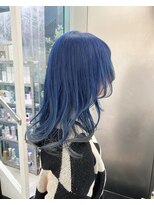 シェリ ヘアデザイン(CHERIE hair design) ブルー×シルバー☆