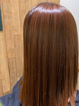 ニノット 武蔵小杉(○nino.) #イメチェンヘアスタイル#似合わせカット#レッドブラウン