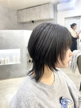 ソソ(soso) soso 黒髪くびれウルフ 20代30代40代