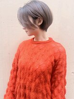 ラウンジ モリオ イケブクロ(Lounge MORIO Ikebukuro) 【morio池袋】大人可愛い20代黒髪前下がりショートボブ♪