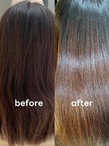 エル 鷺沼(elu)&nbsp;髪質改善＋縮毛矯正ストレートヘアエステ［鷺沼/縮毛矯正］