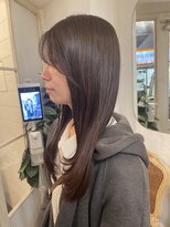 アミュレ(Amule)&nbsp;髪質改善ストレートトリートメントレイヤーフェザーバング