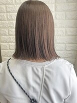 ルノン(LUNON)&nbsp;オリーブベージュ/ブリーチなし/切りっぱなし/ボブ