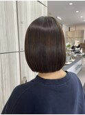 透明感カラー ブリーチなしカラー ツヤカラー