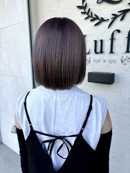 ラフヘアーアンドスパ(Luffhair&spa)の写真/【髪質改善】で今までにない艶髪と若見え効果で存在感抜群の『美髪』へ！！