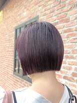 オーガニック アトリエ 大宮(organic+atelier)&nbsp;暖色ボブ/切りっぱなしボブ/タッセルボブ/ピンクブラウン