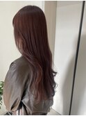秋冬にぴったりのピンクブラウン