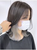 ダブルカラー ブリーチ 名駅 韓国 ボブ 髪質改善 縮毛矯正307