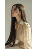 【Les. こだわり】カット＋極潤艶カラー＋高純度コラーゲンＴＲ￥18100