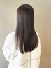 透明感重視様カラー＋ヘッドスパ(45分)頭浸浴＋髪質改善トリートメント